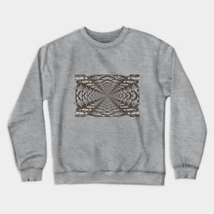 silver vintage pattern shiny metallic style geometrical shimmering gifts Crewneck Sweatshirt